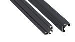 Profile LUMINES type ajar Rock Anthracite lacquered 6,17 m